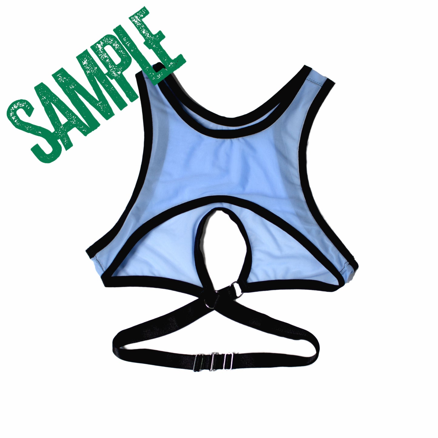 SAMPLE Moonstone Mesh Harness Top