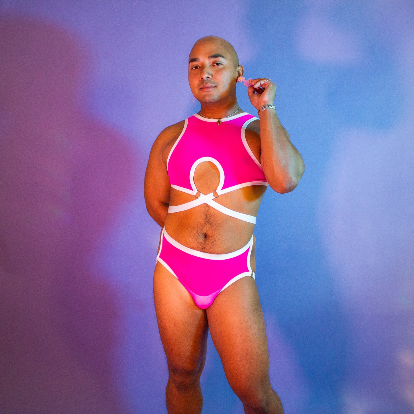 Barbie Pink Mesh ACTUAL Jock
