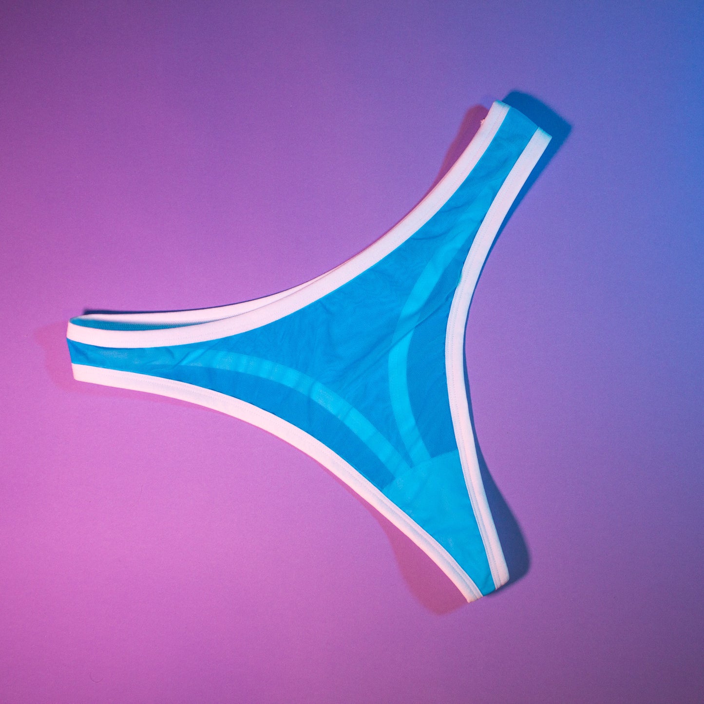 Ken Blue Mesh Basic Thong