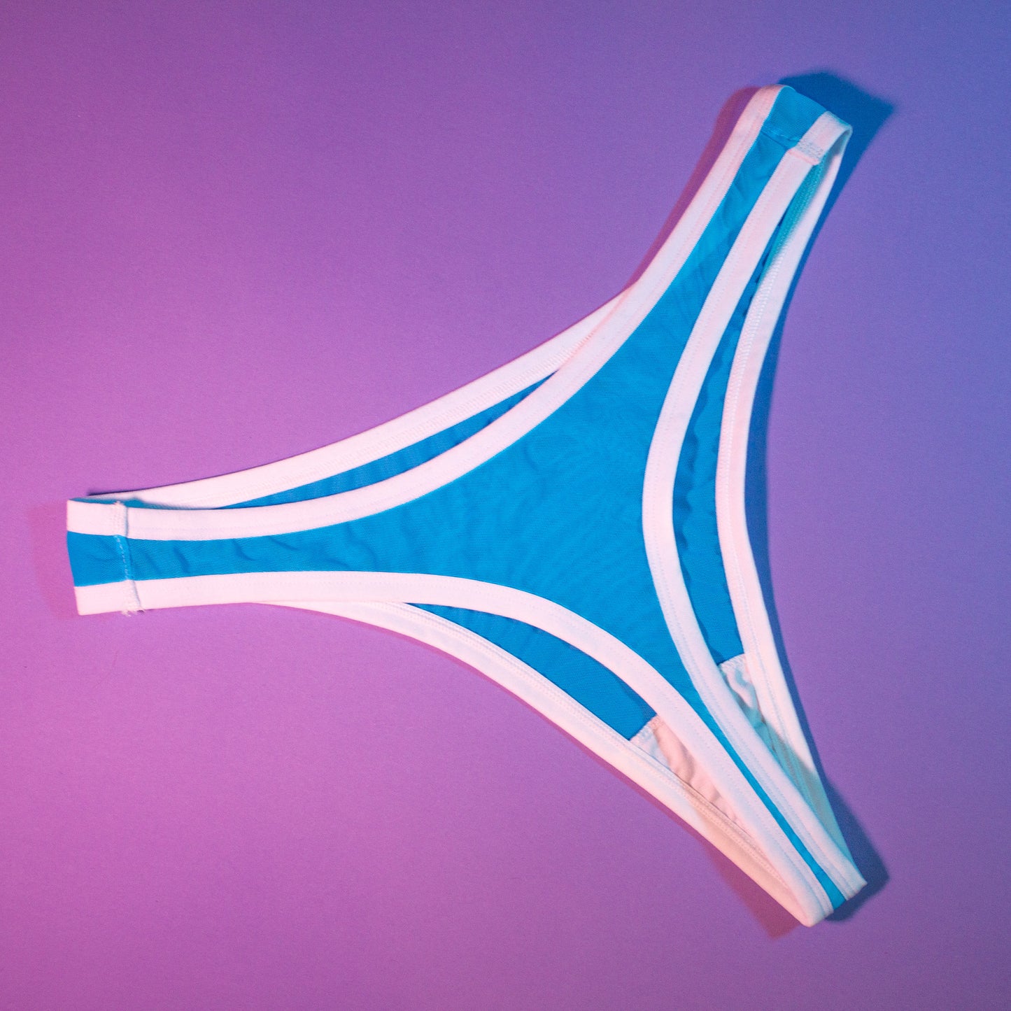 Ken Blue Mesh Basic Thong