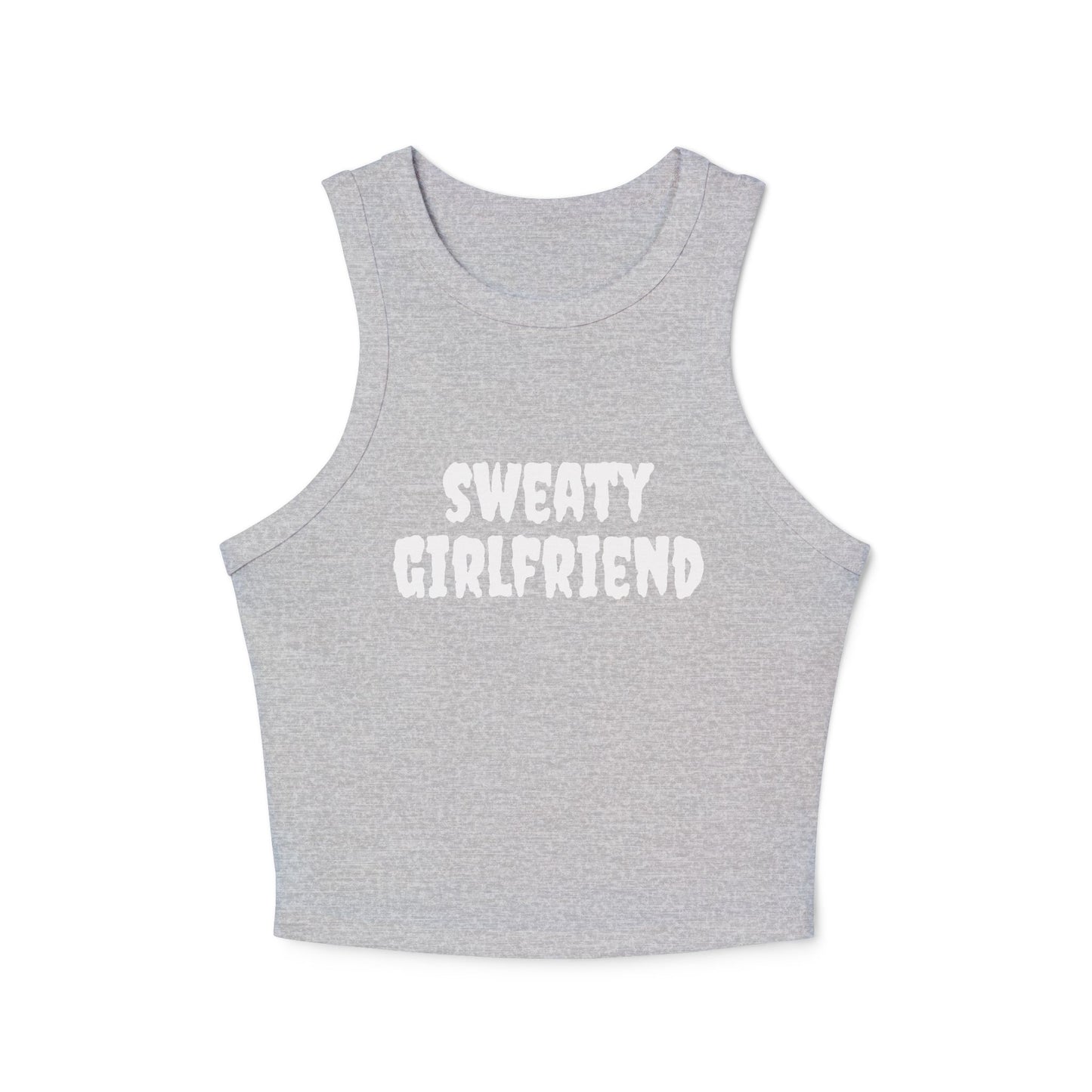 Sweaty girlfriend Racer Tank Top