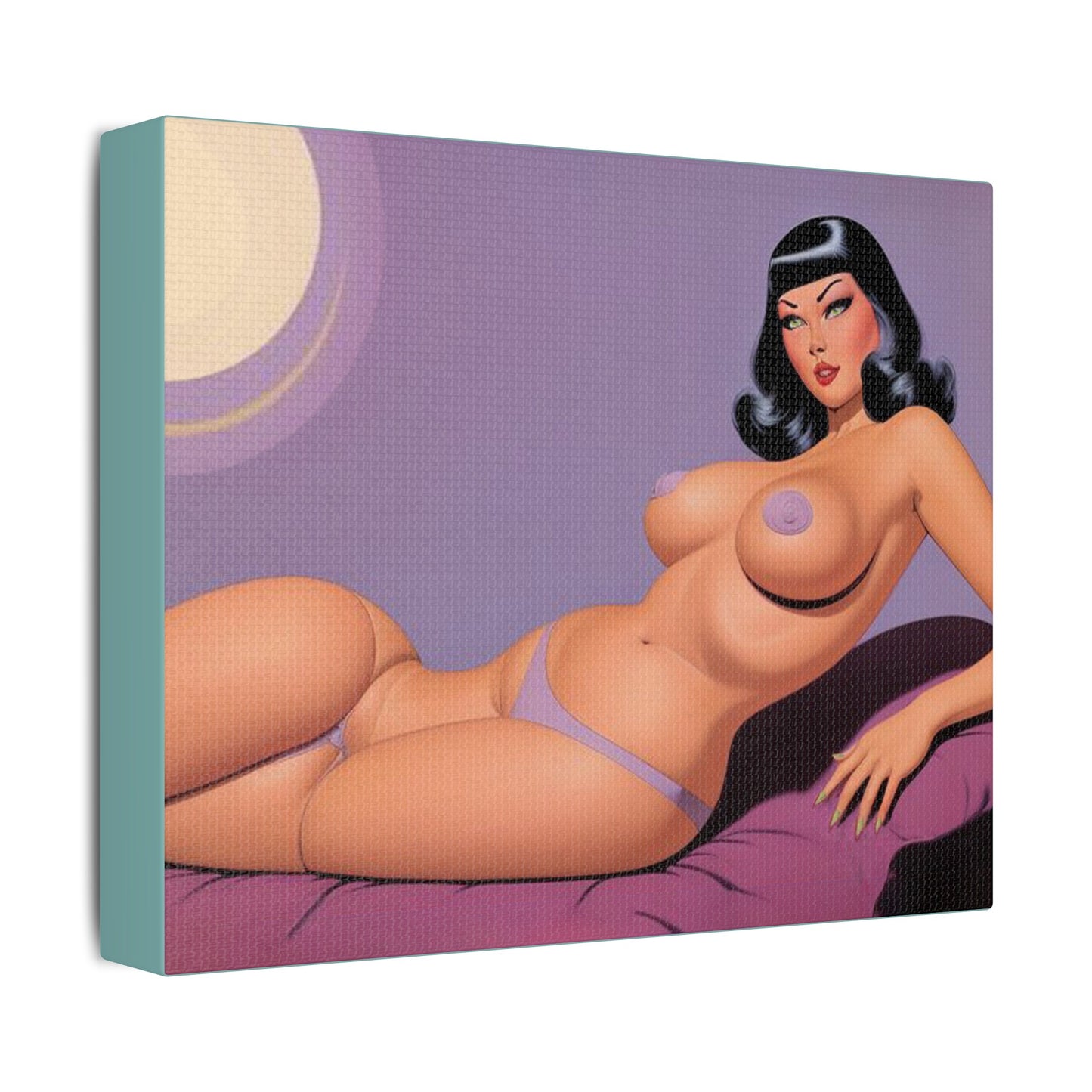 Luna Lonely Babe Canvas