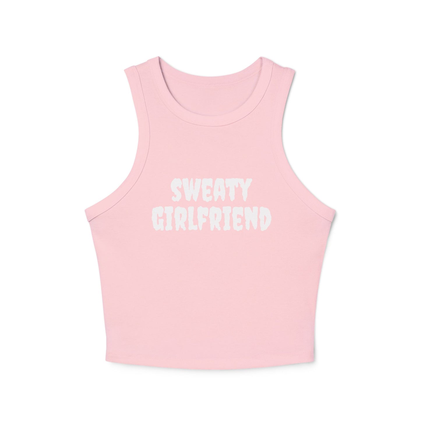 Sweaty girlfriend Racer Tank Top