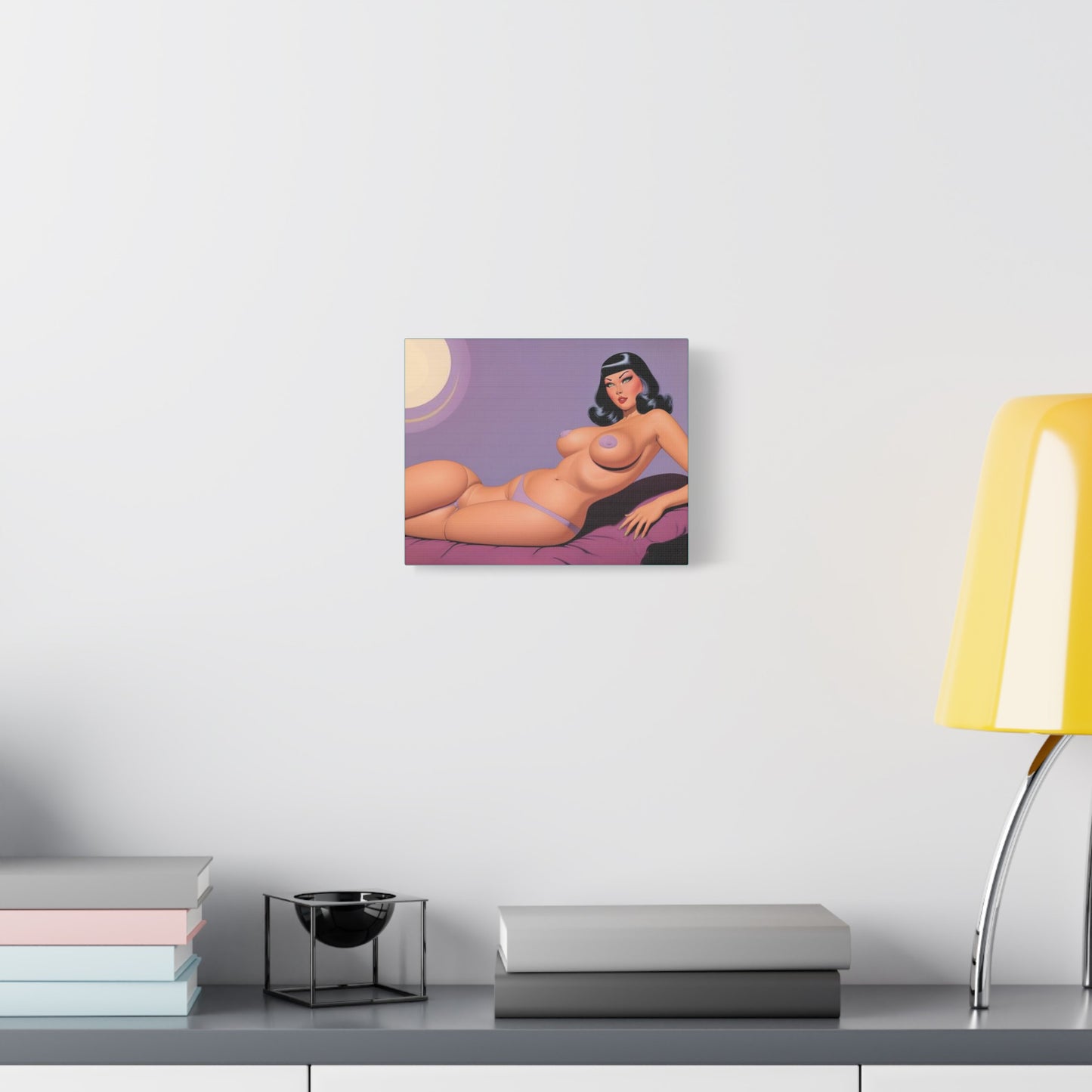 Luna Lonely Babe Canvas