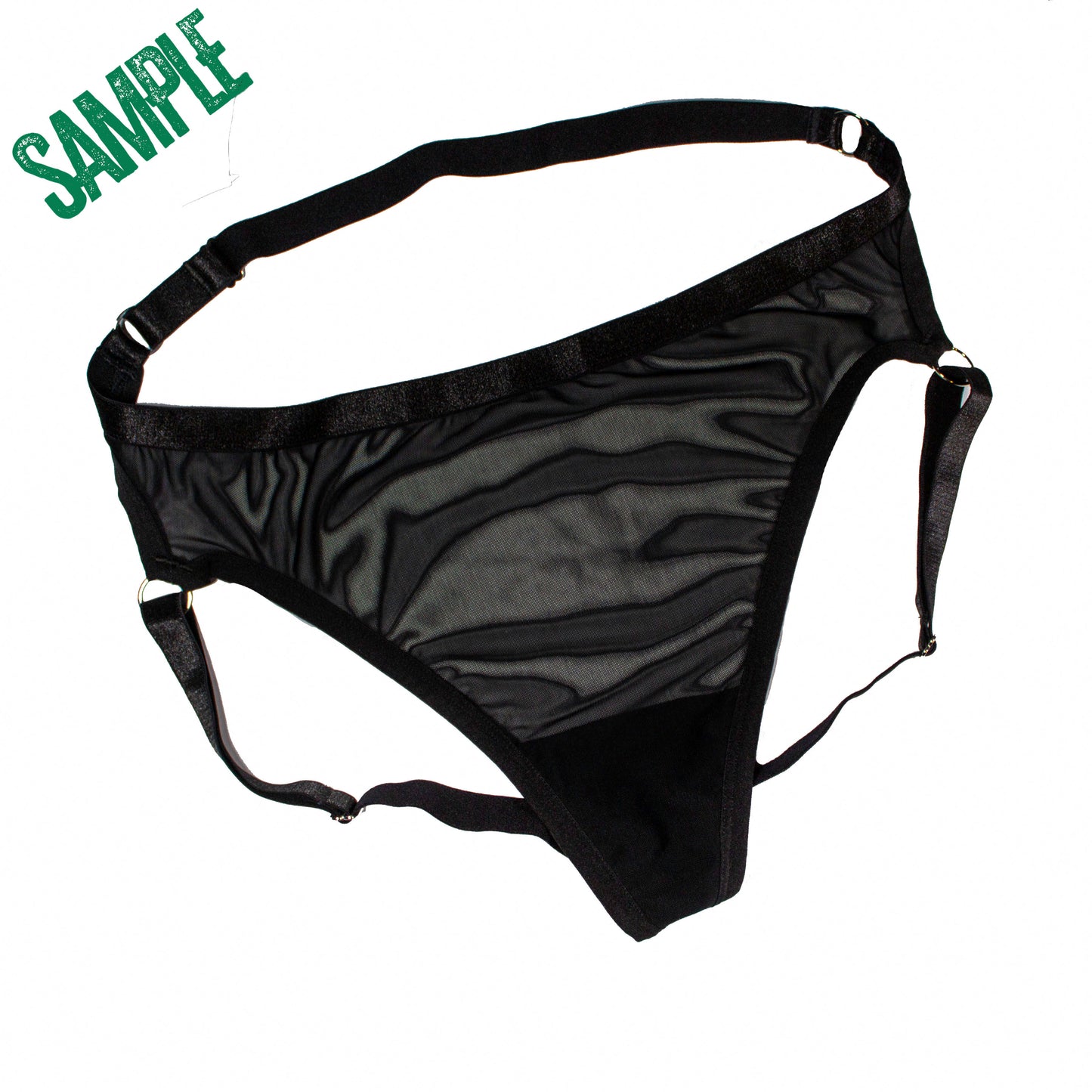 SAMPLE Black Mesh ACTUAL Jock