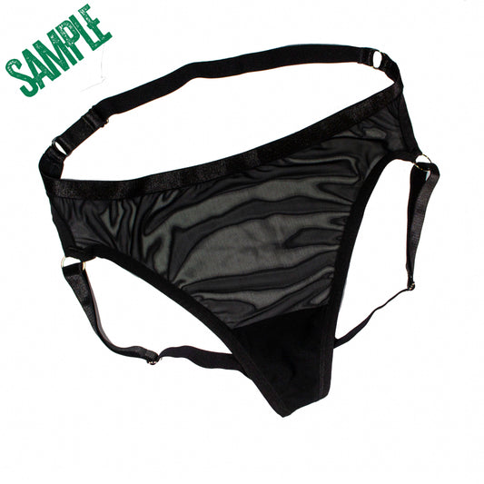 SAMPLE Black Mesh ACTUAL Jock