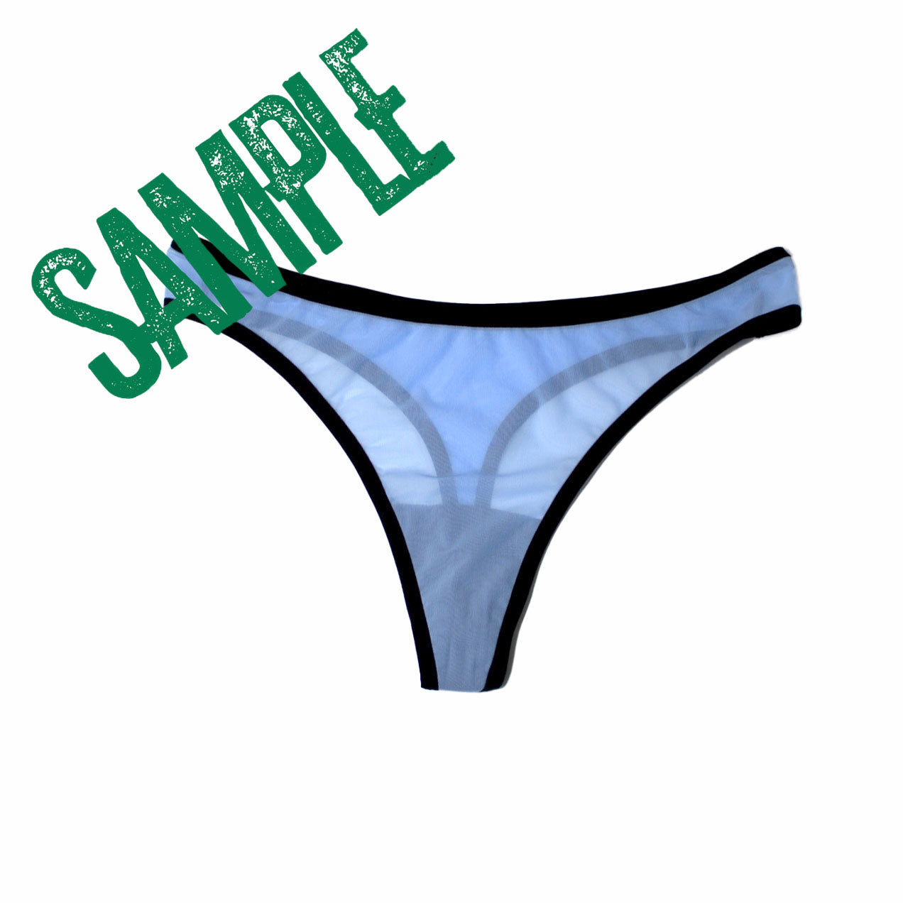 SAMPLE Moonstone Mesh Basic Thong