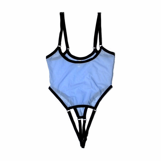 Moonstone Mesh Crotchless Demi-Body