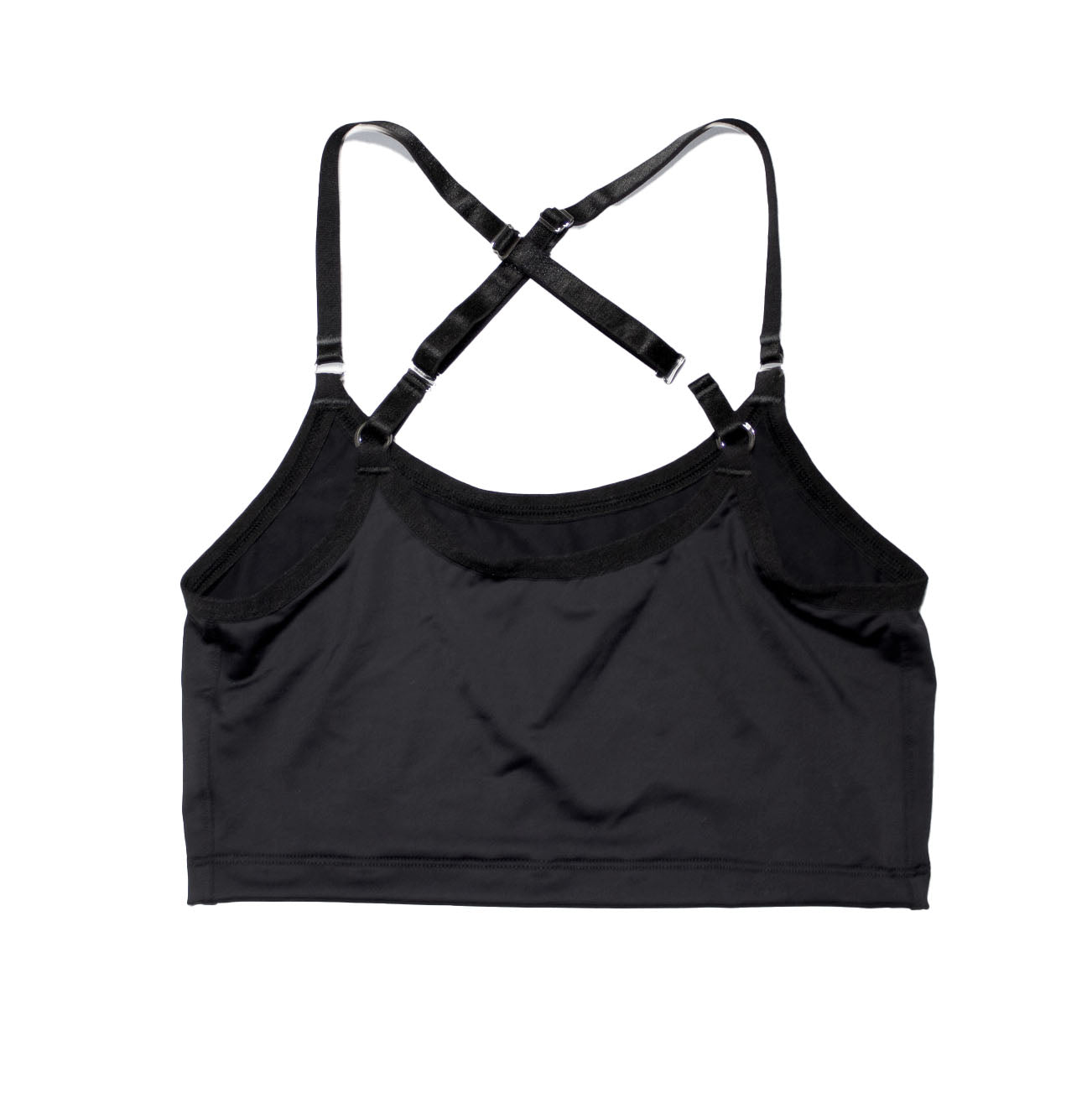 Black Microfiber X Cami