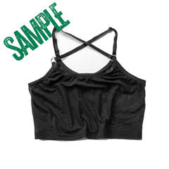 SAMPLE Black Mesh X Cami